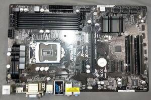 【中古パーツ】BIOS確認のみ、ASROCK H87 PRO4 マザーボード ＩＯパネル LGA1150 ■MB5010