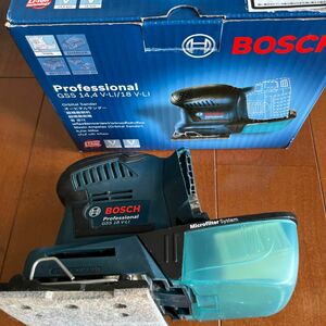 Bosch Professional(ボッシュ) 18V コードレス吸じんオービタルサンダー (本体のみ) GSS18V-LIH