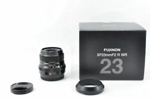 【動作良好】★外観美品★元箱付き FUJIFILM FUJINON LENS SUPER EBC XF 23mm 1:2 R WR #5315