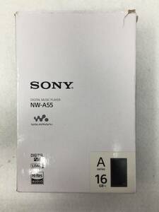 HY-689 音出し確認済 SONY WALKMAN NW-A55 16GB ブラック 2018年モデル ハイレゾ対応 Hi-RES 箱傷あり