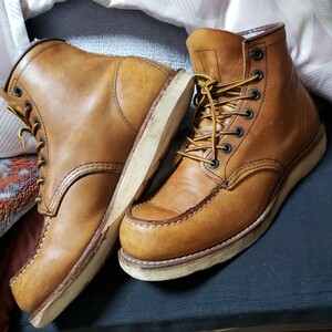 REDWING レッドウィング 875 アイリッシュセッター IRISHSETTER 皮革 boots ブーツ leather 米国製 レザー MADE IN USA シューズ 26㎝ 靴8D
