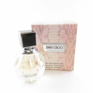 1円 美品 JIMMY CHOO ジミーチュウ オードトワレ 40ml 香水 残量多 BT259AH