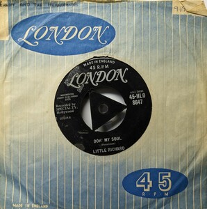 ◎特選◎LITTLE RICHARD/OOH' MY SOUL1958'UK LONDON7INCH ORG