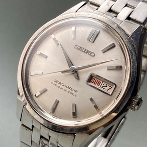 【動作品】セイコー マチックR 腕時計 1966年 昭和41年 自動巻き メンズ SEIKO Matic-R ビンテージ ウォッチ 男性 アンティーク