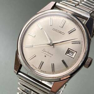 【動作品】セイコー スポーツマン 腕時計 1969年 昭和44年 手巻き メンズ SEIKO Sportsman ビンテージ ウォッチ 男性 アンティーク