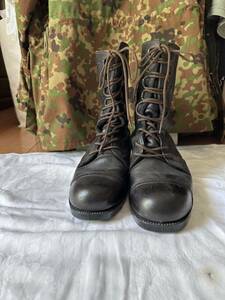 陸上自衛隊 旧型半長靴 茶色 26・5cm