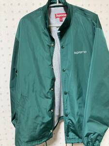 23aw SUPREME NYC Coaches Jacket Mサイズ Green 新品 コーチ Box WTAPS NEIGHBORHOOD 