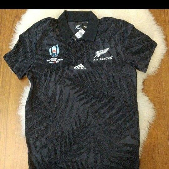 ALL BLACKS ラグビーワールドカップ ポロシャツ