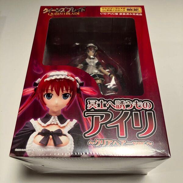 超希少品!未開封品!クイーンズブレイド 冥土へ誘うものアイリ クリアヘアーver トレジャーフェスタin幕張プロローグ限定