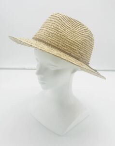 BEAMS Straw Hat соломенная шляпа соломинка шляпа FREE размер Beams натуральный 