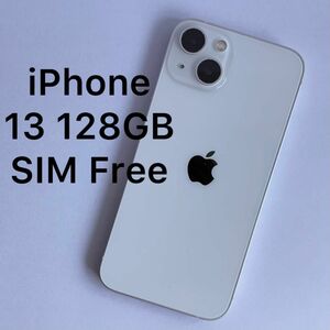 iPhone 13 128GB SIMフリー ホワイト・スターライト