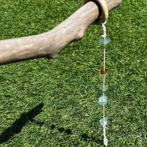 シーグラスモビール シーグラス インテリア 夏