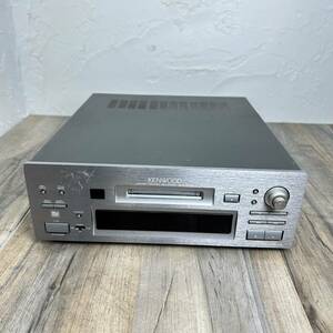 [T35 three ]*[ electrification junk ] KENWOOD Kenwood DMF-7002S Mini disk recorder MD deck 