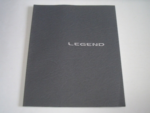  Honda Legend E-KA9 type catalog 1996 year 2 month presently 49 page 