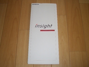  Honda Insight HN-ZE1 series catalog 1999 year 9 month presently six . folding 