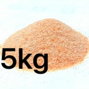 ヒマラヤ岩塩 食用　ピンクソルト 天然 5kg パウダー