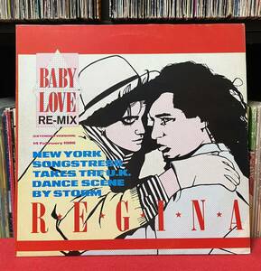 Regina / Baby Love この盤だけの人気 Remix 12inch盤その他にもプロモーション盤 レア盤 人気レコード 多数出品。