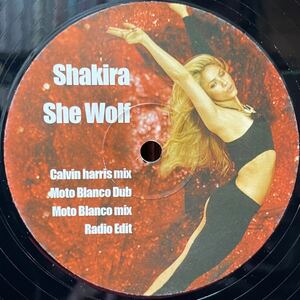 Shakira / SHE WOLF (CALVIN HARRIS MIX) 12inch盤その他にもプロモーション盤 レア盤 人気レコード 多数出品。