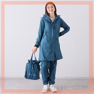  Hello Angel wet .. not ....3 point set little going out also stylishly put on ... raincoat navy M 15-759481001