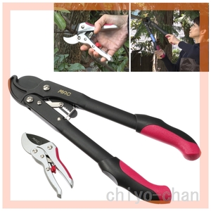  Mac branch . firmly Hold . light power .spa. break! ratchet type futoshi branch cut .& pruning scissors 2 point set 15-735384001