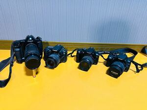 （746）　Canon キャノン　コンパクトデジタルカメラ　EOS 20D EOS-1-N EOS KISS Digital N EOS KISS Digital まとめ売り　４個　　