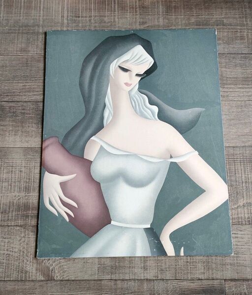 湯川輝義作 青児 美人画