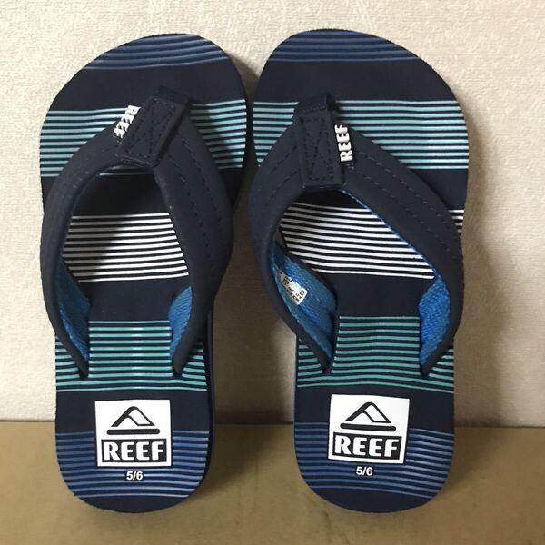 REEF KID’S SANDALS size-US 5/6(13.0cm-全長16cm) 未使用 送料無料 NCNR