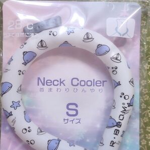 R・BOOM デザイン Sサイズ ネッククーラー 新品 クジラ