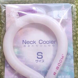 R・BOOM デザイン Sサイズ ネッククーラー 新品 ピンク