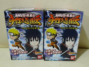 バンダイ 食玩 NARUTO疾風伝 うずまき忍道伝 それぞれの忍道!!編 一.うずまきナルト 二.うちはサスケ