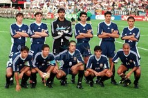 98W杯 アルゼンチン(A)#9 バティステュータ BATISTUTA 半袖 1998フランスW杯仕様 L_画像8