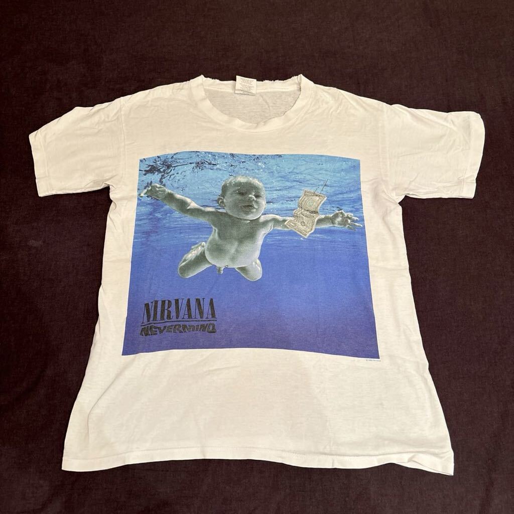 Yahoo!オークション -「nirvana nevermind」(Tシャツ) (記念品 Yahoo!オークション -「nirvana nevermind」(Tシャツ) (記念品