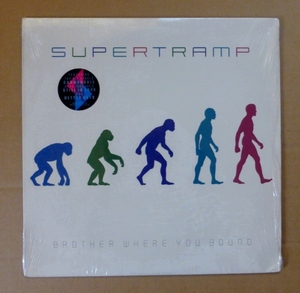 SUPERTRAMP「BROTHER WHERE YOU BOUND」米ORIG [半透明盤]シュリンク美品