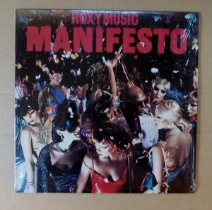 ROXY MUSIC「MANIFESTO」米ORIG [初回専用内袋有り] シュリンク美品