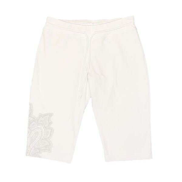 MADE IN USA製 prAna ヨガハーフパンツ ホワイト Sサイズ プラナ ニットパンツ ジャージパンツ アメリカ製 米国製