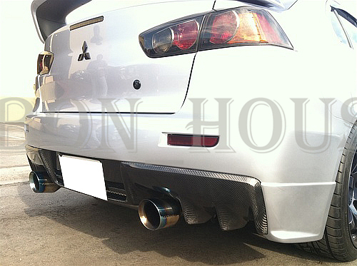 *MITSUBUSHI Lancer Evolution 10 X CZ4A карбоновый задний диффузор OEM type { замена модель }*