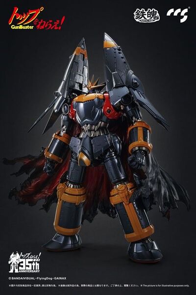 【新品】CCSTOYS 鉄魄 トップをねらえ! ガンバスター 合金可動フィギュア