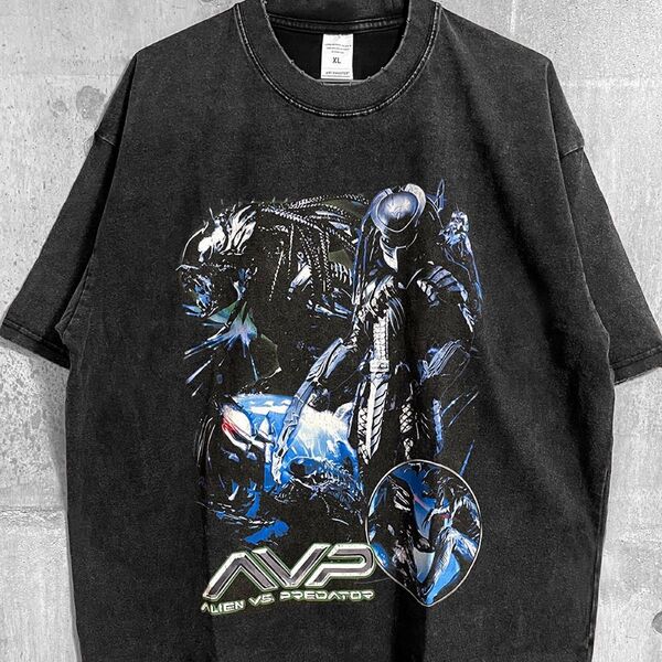 AVP2 エイリアンvsプレデター 映画 Tシャツ メンズ 80年代 ビンテージ