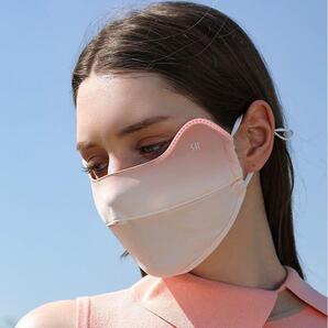 X0131 uvカットマスク フェイスカバー 接触冷感 紫外線カット 夏用マスク