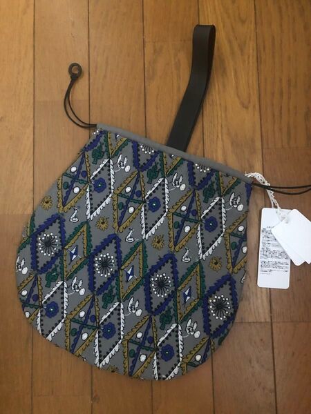 ミナペルホネン forest diamond pear bag 新品