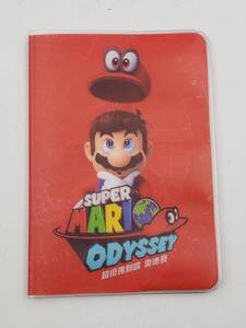 新品 未使用 NS Nintendo Switch スーパーマリオ オデッセイ Super Mario Odyssey 海外限定 購入特典 パスポートケース パスポートカバー
