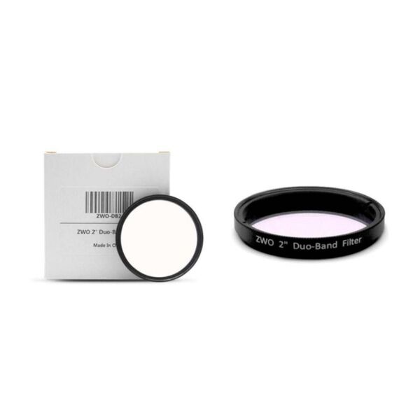 即納【新品/未使用】ZWO Duo Band Filter 2インチ デュオバンドフィルター