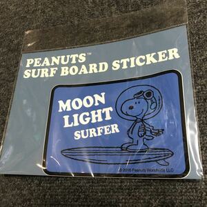 車 スヌーピー ステッカー 窓 ウォータープルーフ サーフズアップ グッズ SURF'S UP サーフ SNOOPY PEANUTS SURF BOARD STICKER すぬーぴー