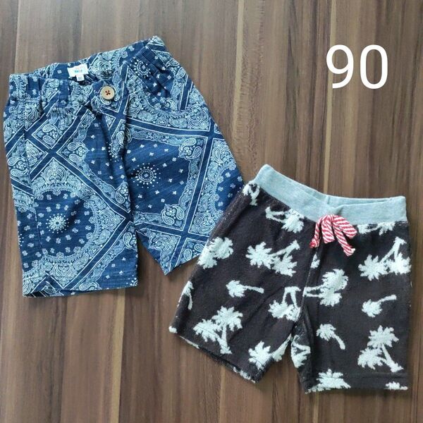 ベビー キッズ ボトムス 半ズボン ハーフパンツ 90