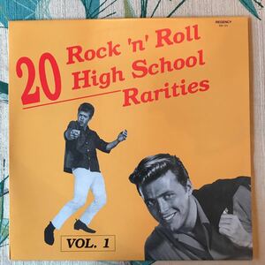 20 ROCK’N’ROLL HIGH SCHOOL RARITIES Vol.1 LP ロックンロール ロカビリー