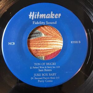 V.A. Hitmaker 7ep Perry como JUKE BOX BABY RNR JIVE ロカビリー