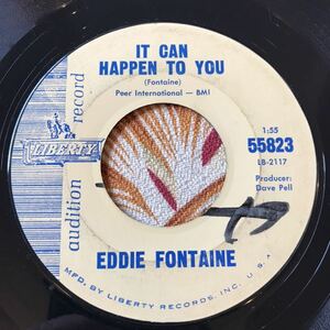 Eddie Fontaine US Promo 7inch It Can Happen To You オールディーズ ロカビリー