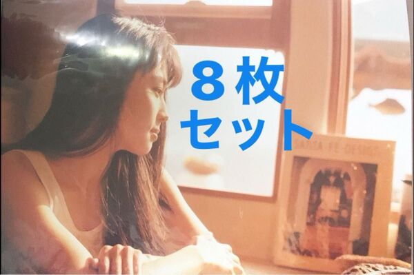 8枚セット ZARD B2ポスター What a beautiful moment Tour ライブ 公式グッズ 美品 坂井泉水
