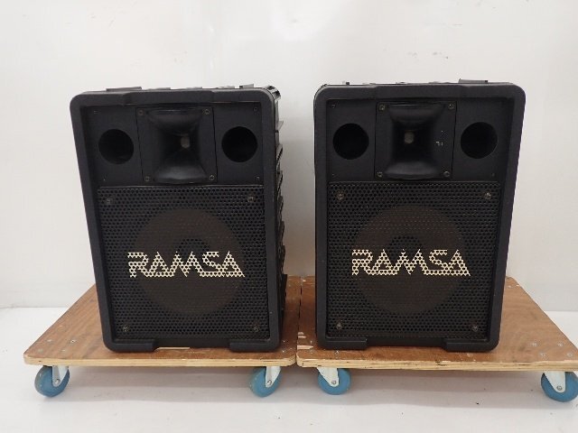 美品 PAモニタースピーカーペア ラムサ WS A200 RAMSA 美品 PAモニタースピーカーペア ラムサ WS A200 RAMSA