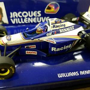 ミニチャンプス MINICHAMPS ウイリアムズ ルノー WILLIAMS RENAULT FW 18　1996　ジャック　ビルニューブ　1/43　希少品